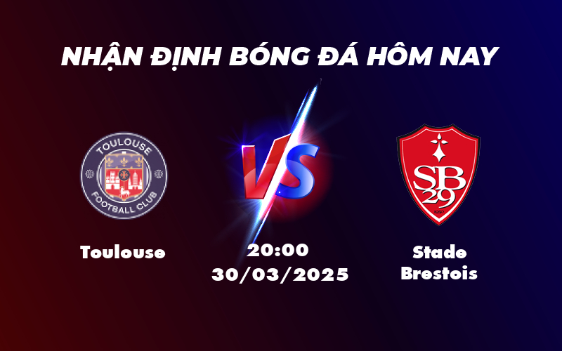 Nhận định soi kèo Toulouse vs Stade Brestois Cuộc đối đầu cân tài cân sức 1 toulouse stade brestois 30 03 ligue 1