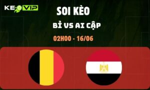 Bỉ vs Ai Cập